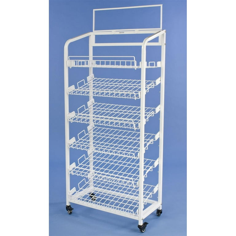 Stainless steel store bakers rack