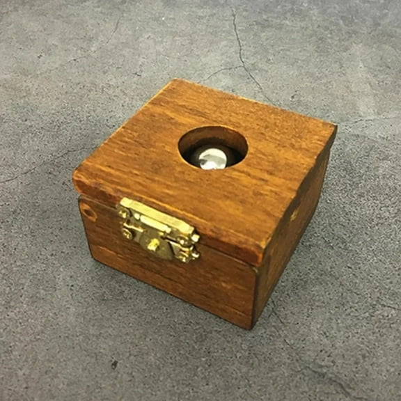 Steel Ball Thru Glass Magic Tricks Penetration Solid through Solid Magia Magician Close Up Gimmick Prop