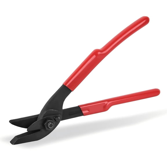 Steel Banding Tool Banding Cutter, 12" Strapping Cutter for Steel/Iron/PET/PP Strapping with Width up to 1 1/4" and 0.044" Thickness, Steel Cutting Tool for High-Tensile Package, Cutting