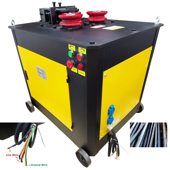 Steel Bar Coiling Bending Machine Fully Automatic 220V 3PH