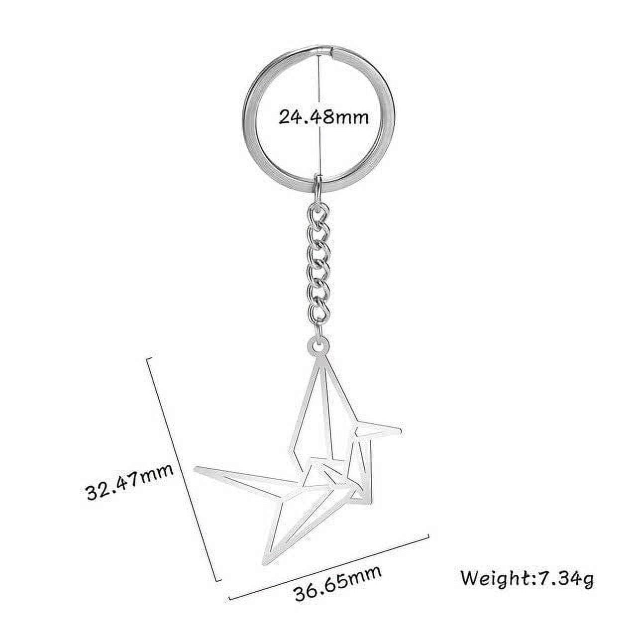Animal Key Ring Stainless Steel Keychain for Men and Women with Various Animal Designs Durable Non-Rusting
