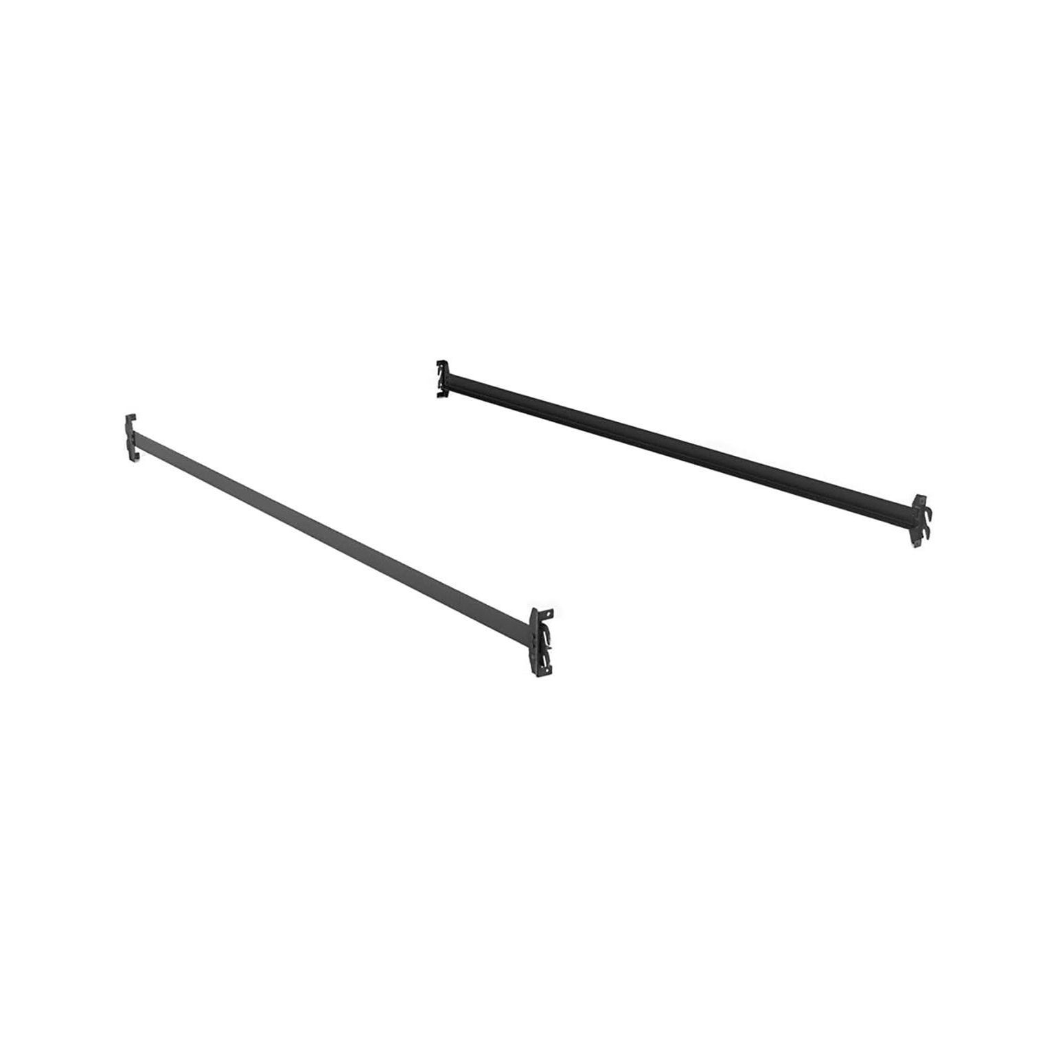 Steel Bed Side Rails with HookOn Claws, 76" Long for & Full Size Beds