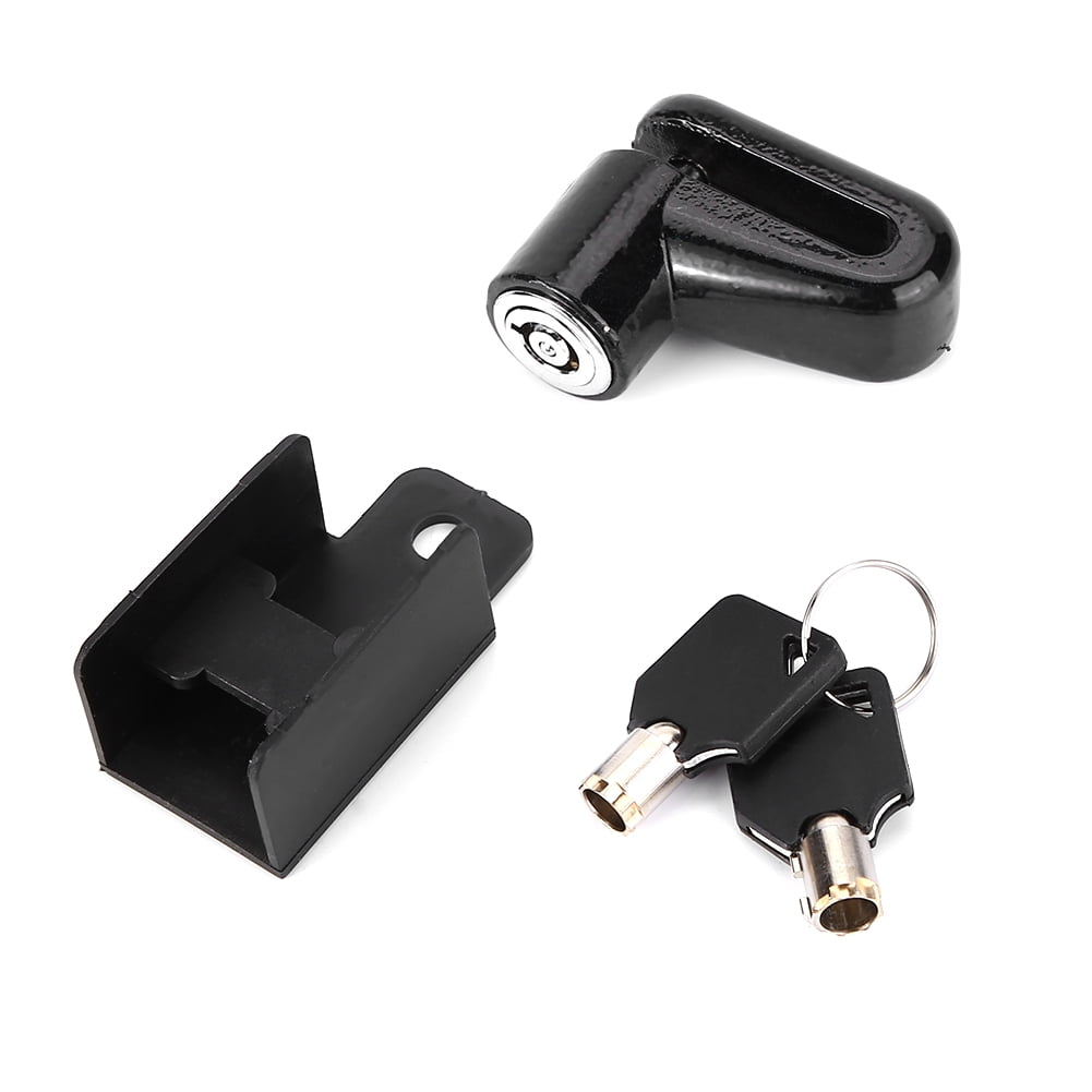 Steel Bike Lock Disc Brakes Anti Theft Bicycle Locks With Plastic Frame