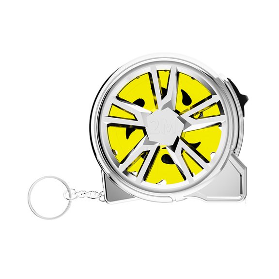 Steel Blade Small Tape Measure with Clear Scale for Accurate Readings Measuring Tape 2M Ranges