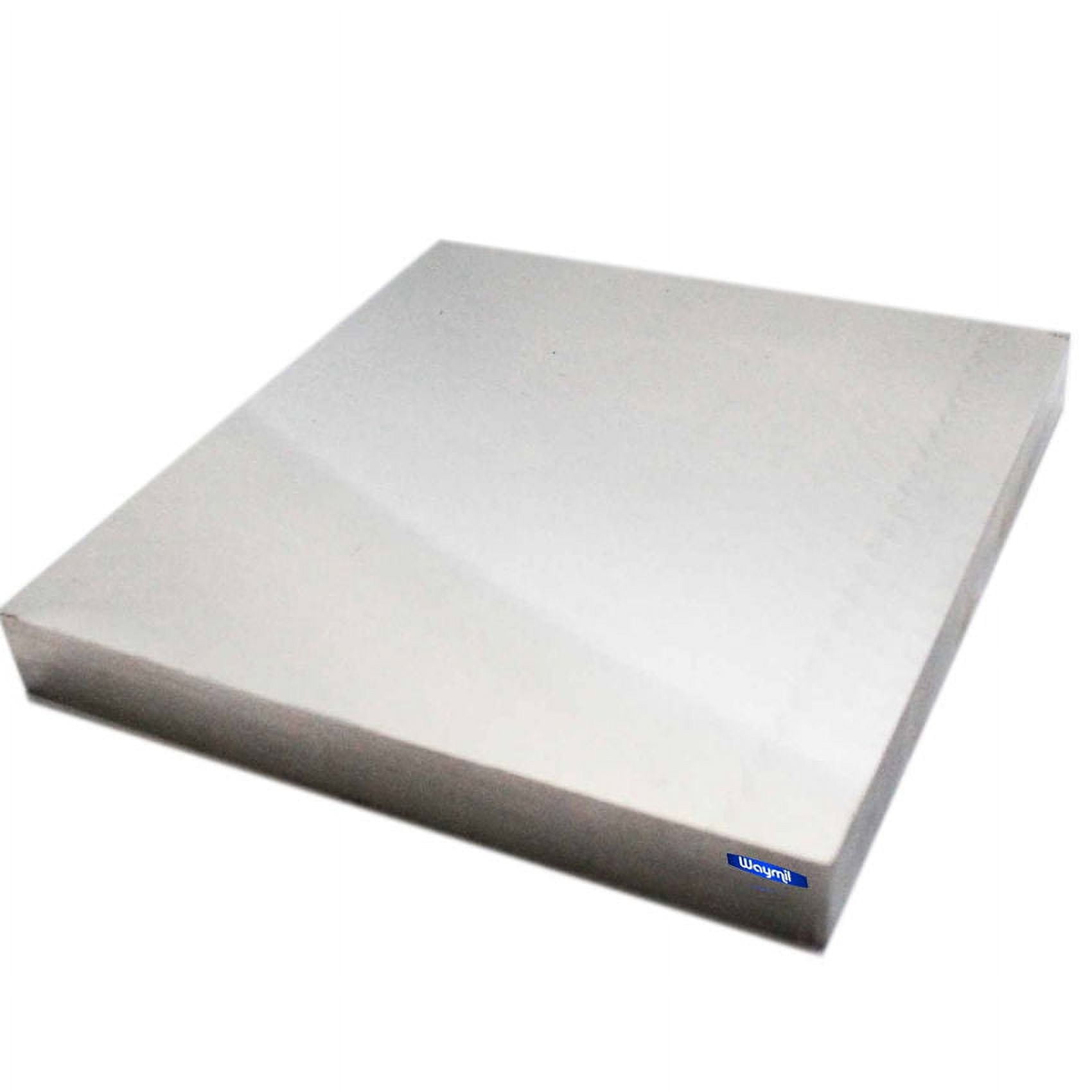 Jeweler's Solid Steel Bench Block - Ultra Large 6x6x3/4 Inch Tool