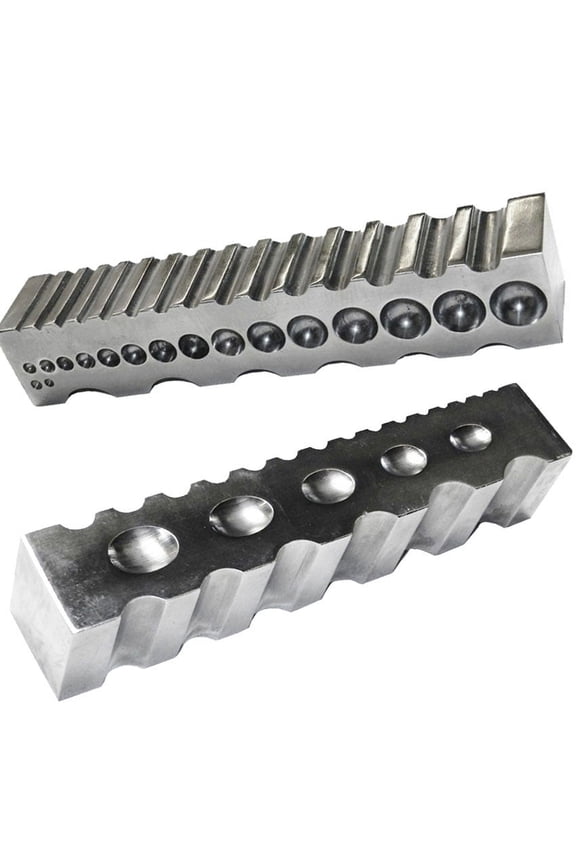 Steel Block Design Forming Dapping Doming Jewelry Bending & Shaping Swage Tool