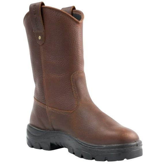 Steel Blue Men's Heeler Wellington Safety Work Boot Toe - 812915-OAK 9.5 D(M) US