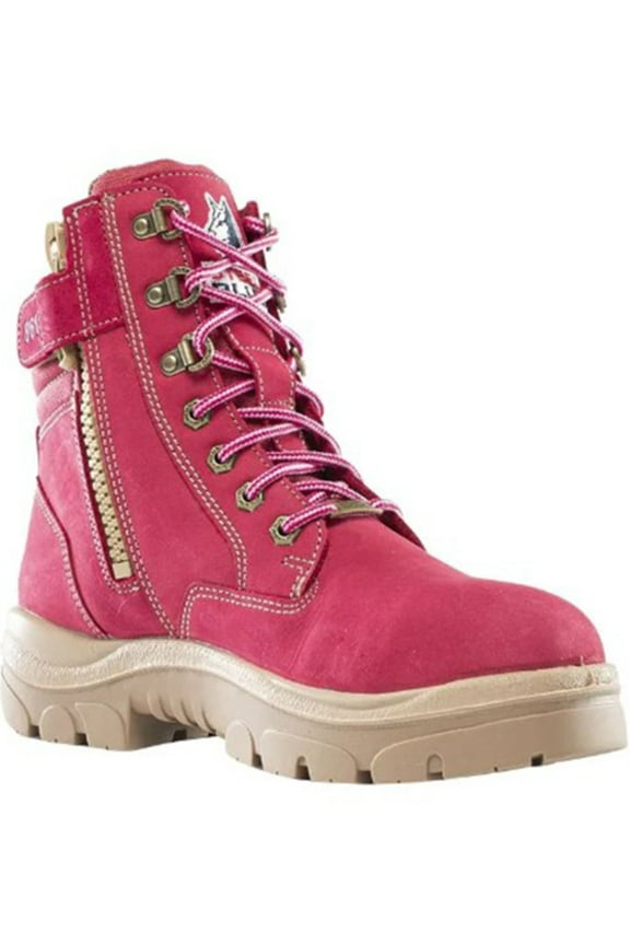 Work Boots Womens Southern Cross 6 Inch Slip Resistant Wide Stee
