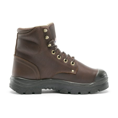 Steel Blue Work Boots Mens Argyle 6 Inch Slip Resistant Steel Toe