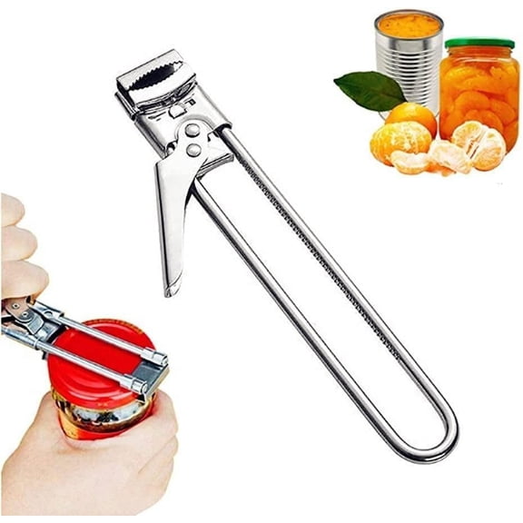 Steel Bottle Opener Adjustable Jam Container Corkscrew Wine Opening Cans Beer Tools