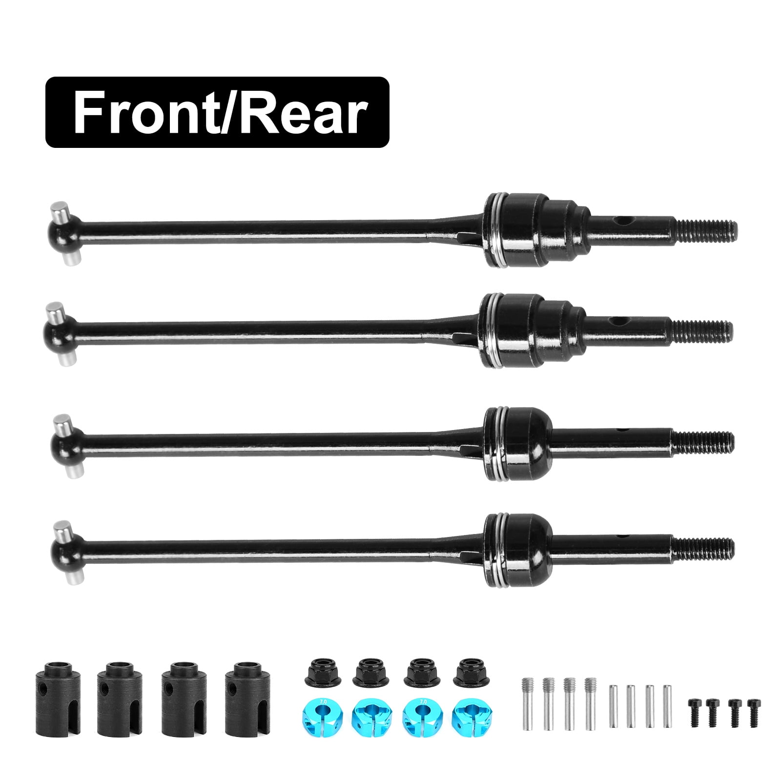 Set Turnbuckles Traxxas Set Aste E Tiranti Per Traxxas Revo 3.3 - Aghe, Cravatte Con Fibbia, Barre Di Sterzo E Spinta Accessori Rc Auto - Foto 6