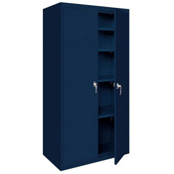 Steel Cabinets USA AAH-18RB-HG All Adjustable Cabinet - Hunter Green, 18 x 18 x 72 in.