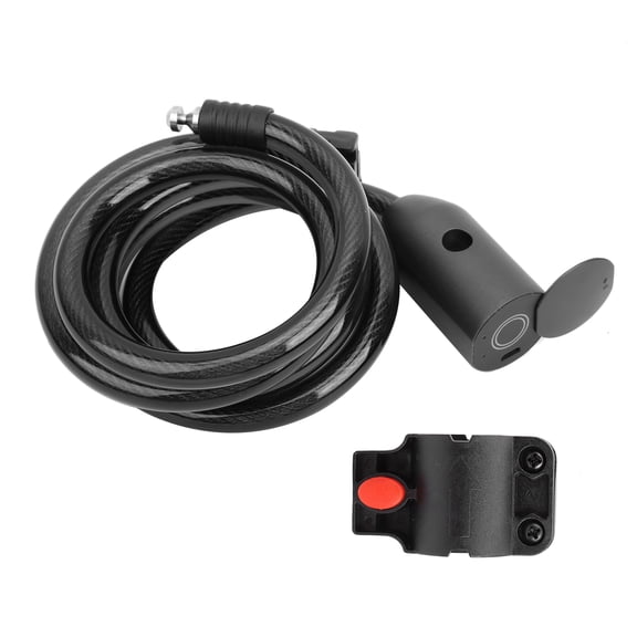 Steel Cable, USB Charging, IP65 Rated, Anti-Theft Security for Bicycles, Motorcycles, Scooters Waterproof Bluetooth Bike Lock Sarapandan