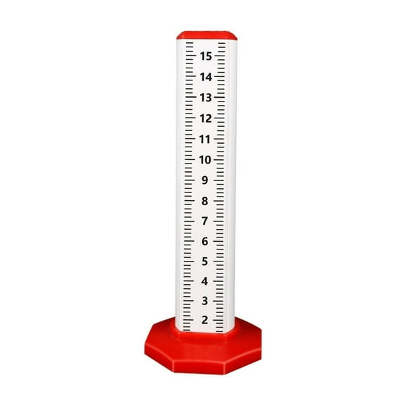 Steel Ceiling Leveling Ruler with Magnetic Base for Tiling - Isometric Height Gauge - Aluminum Alloy Measuring Tool for Wall Tiles, Floor Tiles, Carpentry - Double-Sided Scale Thickened Ruler