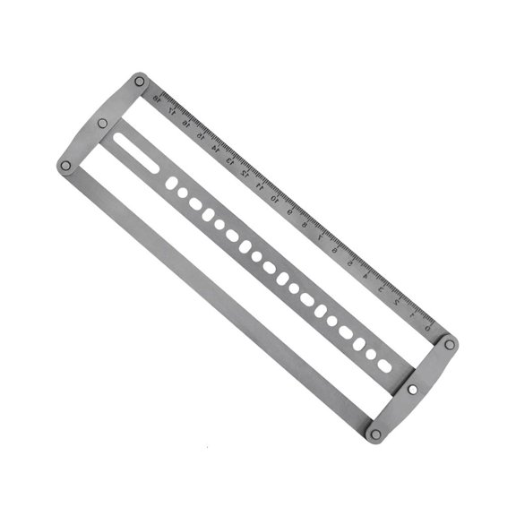 Steel Centering For 18 48mm Width1eatherStraps Crafting With Three