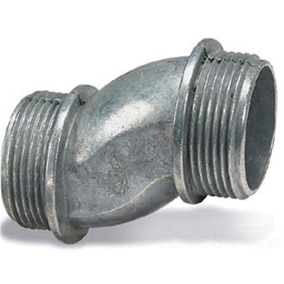 Thomas & Betts Offset Nipple Rigid - Die-Cast Zinc, 0.5", Multicolor