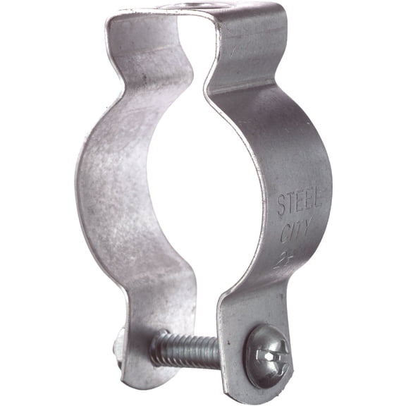 Steel City 6h-0b-5 Conduit Hanger With Carriage Bolt & Nut, 5-pack
