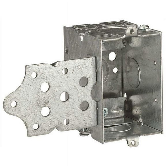 Steel City 806 SW Gangable Switch Box, Steel, 3" x 2" x 2-1/2"