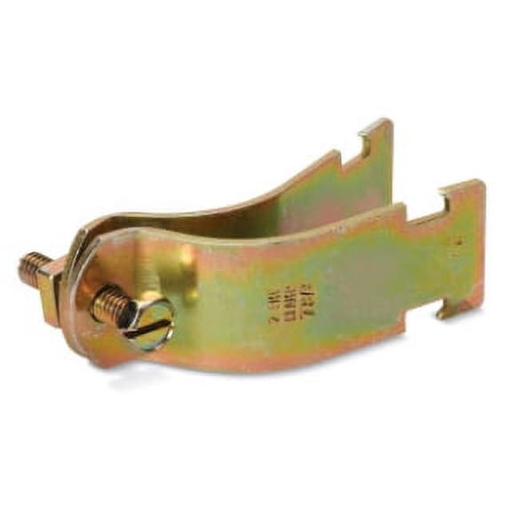 Steel City C 105 3 1/2, Strut Pipe Strap, Pipe Strap 11Ga 3-1/2In Steel, 1 PC