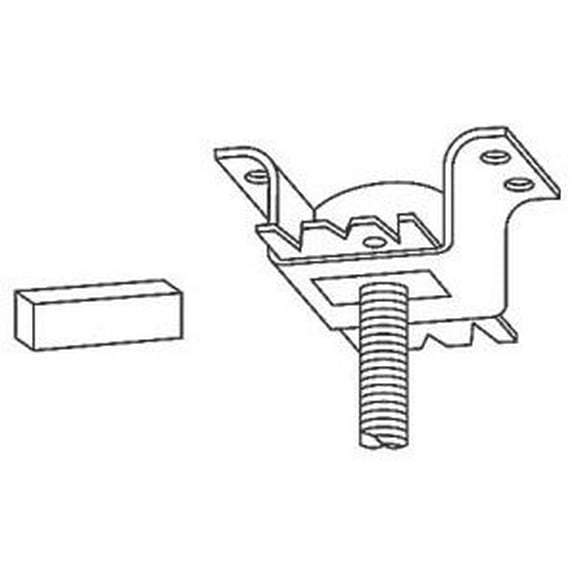 Steel City D 255, Hanger Rod & Pipe Concrete Insert, Concrete Inserts, 1 PC