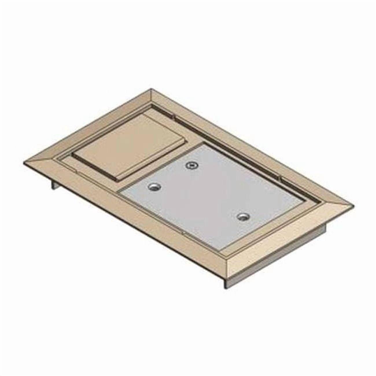 Steel City Box Cover, Floor Box Type, 1 Gang, Polycarbonate 664-CST-SW ...