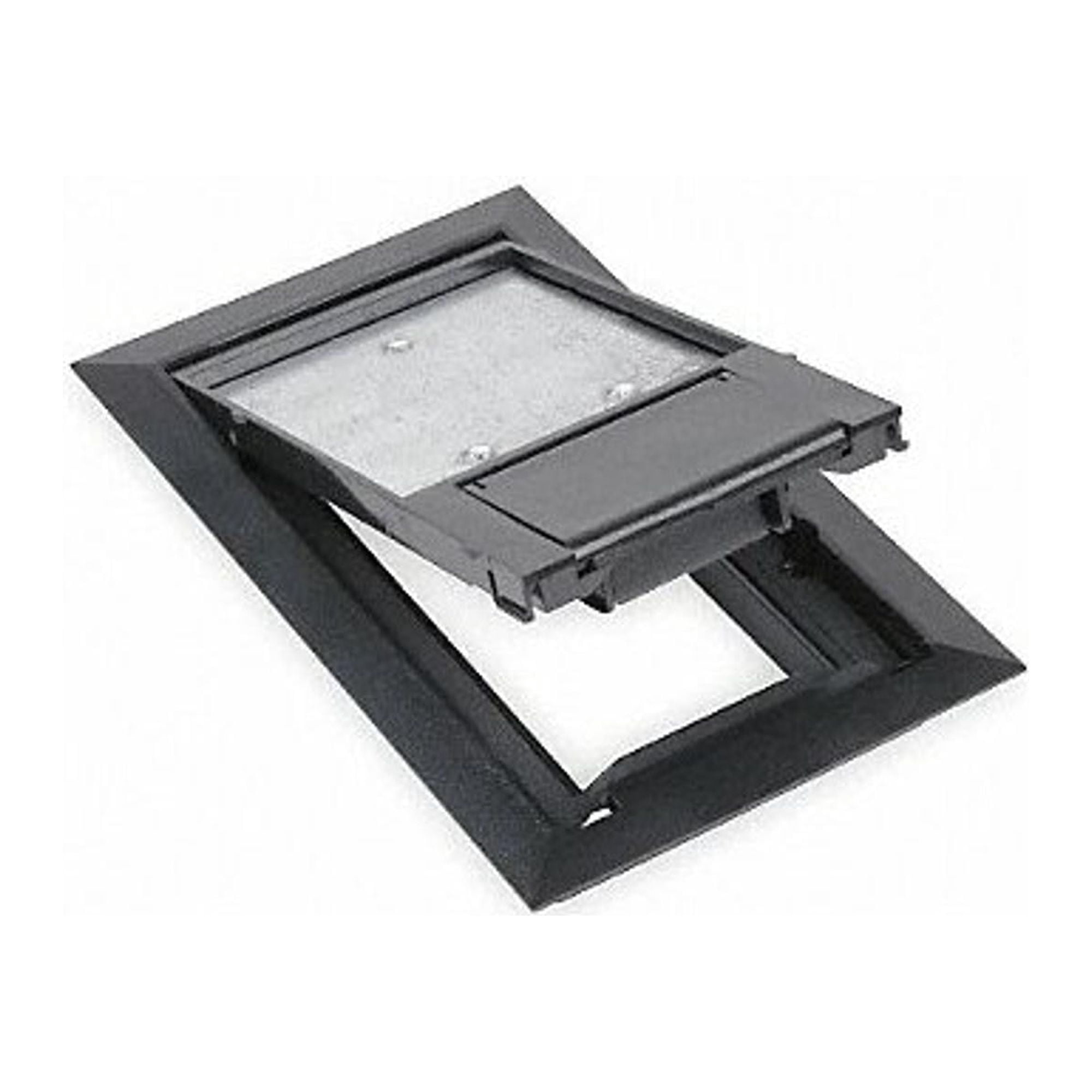Steel City Box Cover, Floor Box Type, 1 Gang, PVC 664-CST-SW-BLK ...