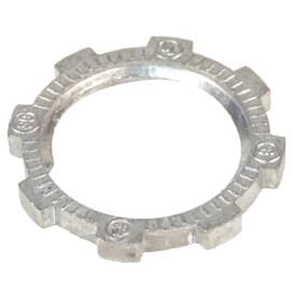 Steel City LN-208, 3"", Die-Cast Zinc, Rigid Conduit Locknut , 1 pc