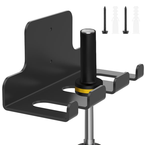 Steel Coated Wall Barbell Holder With Rubber Pad Sturdy Space Saving Vertical Barbell Storage Rack Interspaced Easy To Install Barbell Hanger for Home Garage Gym