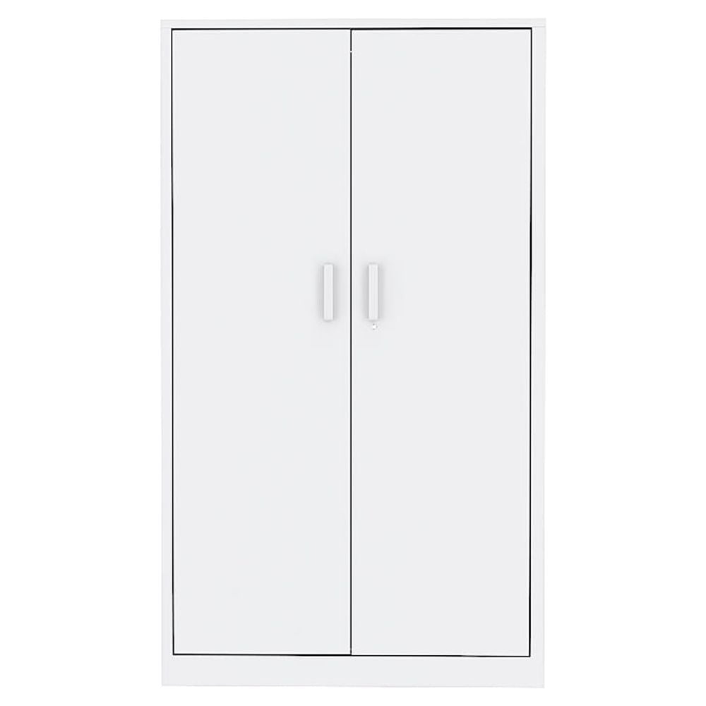 Steel Combination Storage with 4 Shelves, 2 Lockable Doors