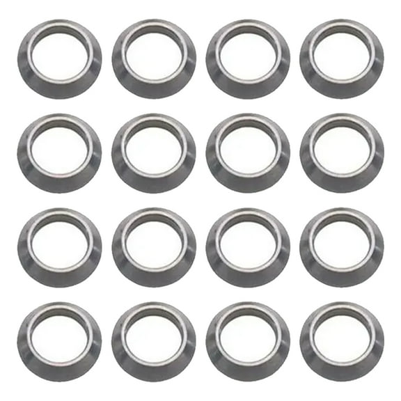 Steel Cone Spacers for Rod Ends, 5/8 Inch - 16 Pack