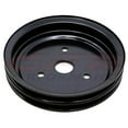 thumbnail image 1 of Steel Crankshaft Pulley - Black Short 2 Groove for 1955-68 Chevy Small Block, 1 of 1