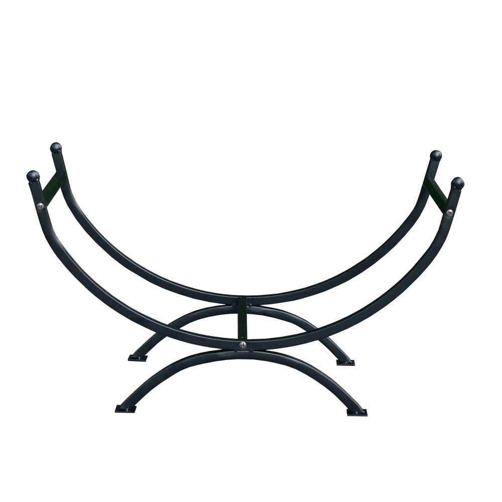 Steel Curved Firewood Holder Bond