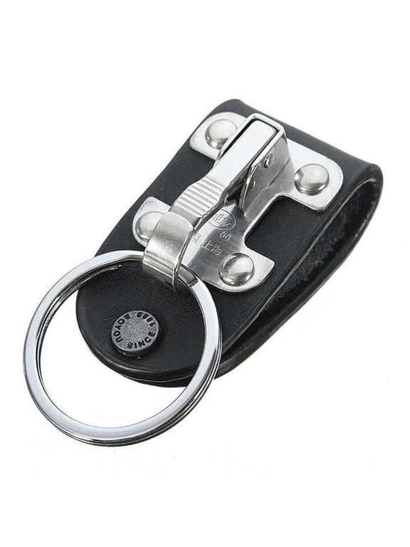 Steel Detachable Key Chain Belt Clip Keyring Holder