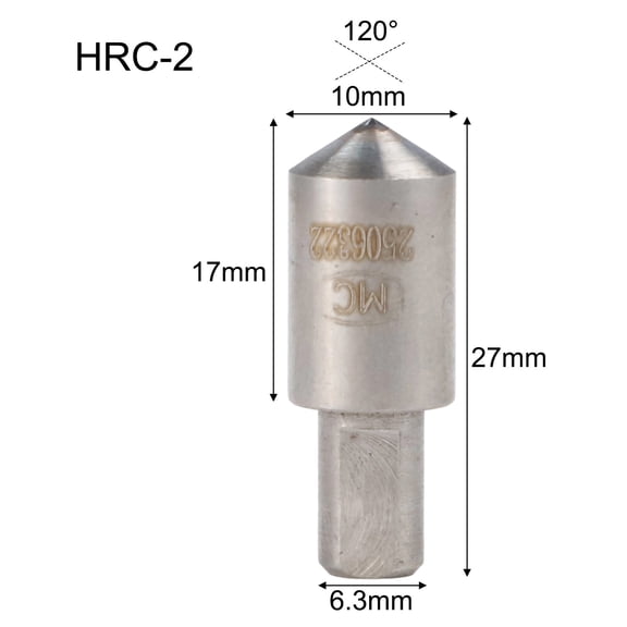 Steel -Diamond Indenter Penetrator For Rockwell Hardness Testing Tester Rc-3 Hr150A Replacements Power Instruments Accessories