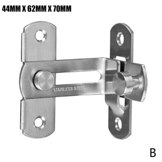 Mgaxyff Zinc Alloy Sliding Door Lock Latch Bolt Buckle for Cabinet