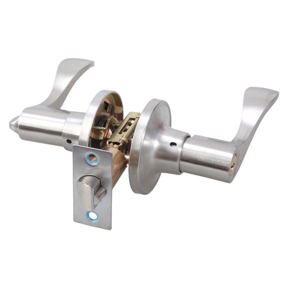 Steel Door Levers with Keyed Alike Entry Function Reversible Door Adjustable Backset for Front & Entrance Door