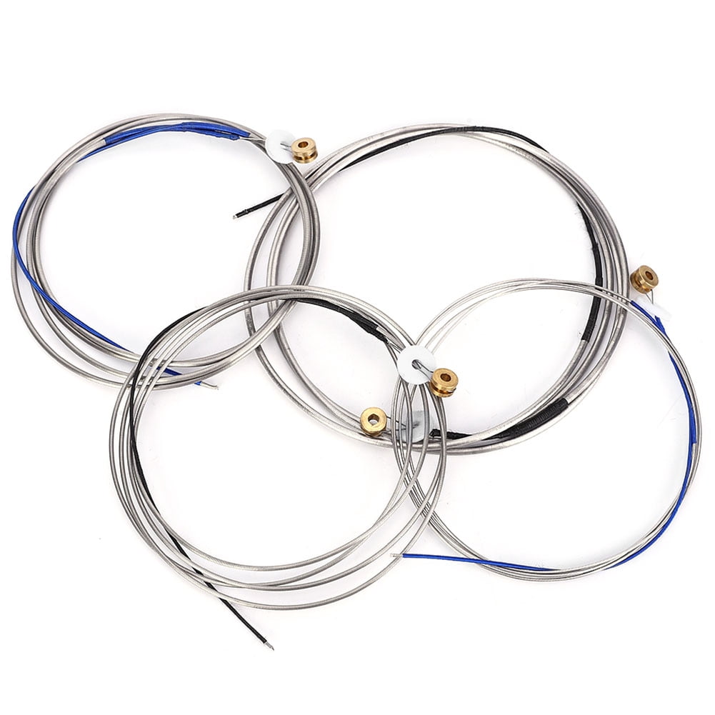 Steel Double Bass Strings, Professional Music Accessory, Reinforced Steel String, For Double Bass