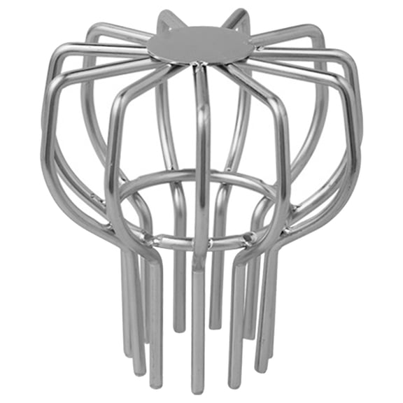 Steel Downspout Meshing - Clog-Free Leaf Catchers, Strong Rustproof Construction & Easy-Clean Gutter Drain Covers