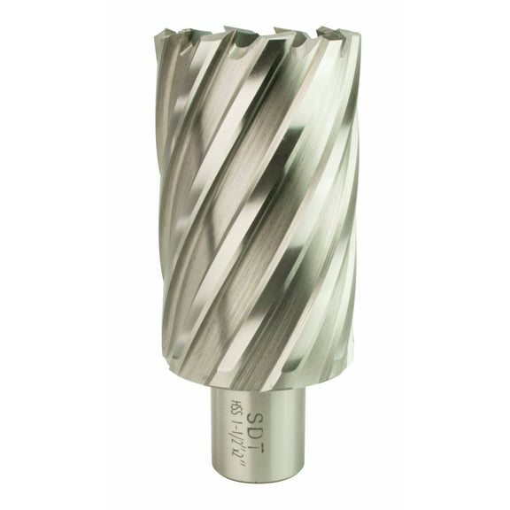 Steel Dragon Tools 1-1/2" x 2" HSS Annular Cutter with 3/4" Weldon Shank