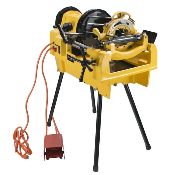 Steel Dragon Tools 1224 Pipe Threading Machine fits RIDGID 711 Die Head 26092
