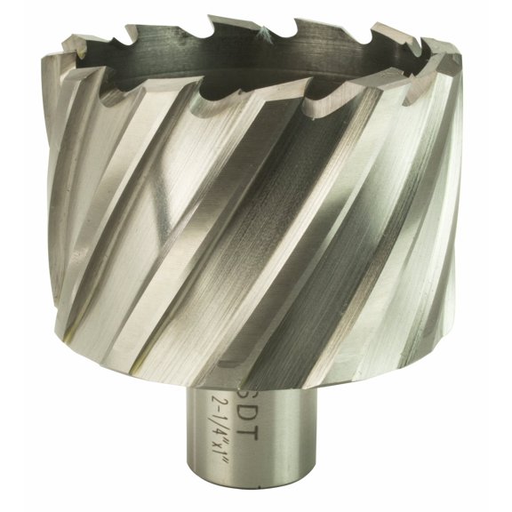 Steel Dragon Tools 2-1/4" x 1" HSS Annular Cutter with 3/4" Weldon Shank