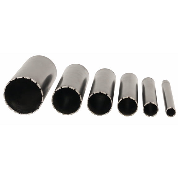 Steel Dragon Tools 2"-8" Wet Diamond Core Drill Bits fit Hilti Milwaukee Rigs