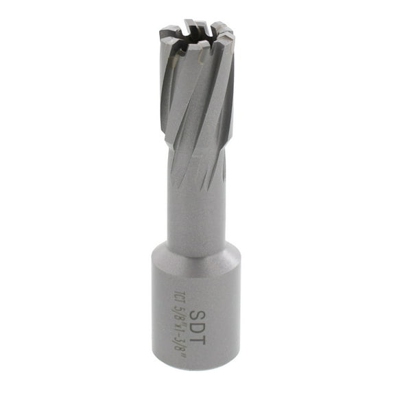 Steel Dragon Tools 5/8" x 1-3/8" Carbide Tip Annular Cutter 3/4" Weldon
