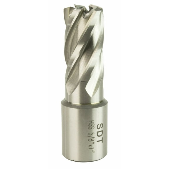 Steel Dragon Tools® 5/8" x 1" HSS Annular Cutter with 3/4" Weldon Shank