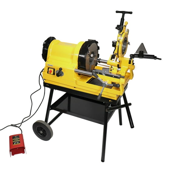 Steel Dragon Tools® 6790 1/2" - 4" Pipe Threader Threading Machine with Cart