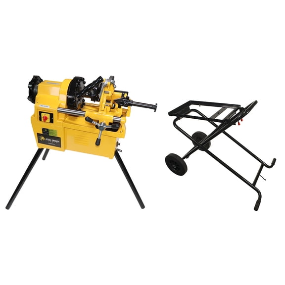 Steel Dragon Tools 7090 2" Pipe Threading Machine with Cart
