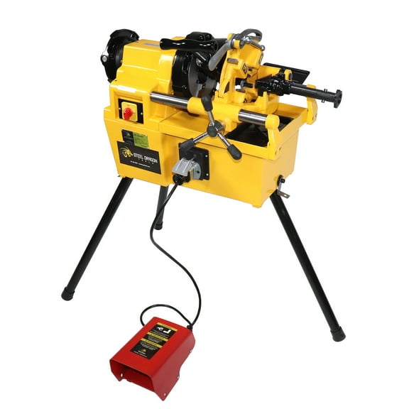 Steel Dragon Tools 7090 2" Pipe Threading Machine with Foot Pedal