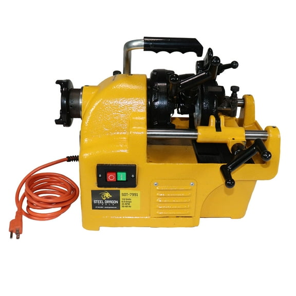 Steel Dragon Tools 7991 1/2"- 1" Pipe Threader Threading Machine and Die Head