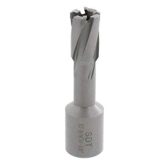 Steel Dragon Tools 9/16" x 1-3/8" Carbide Tip Annular Cutter 3/4" Weldon