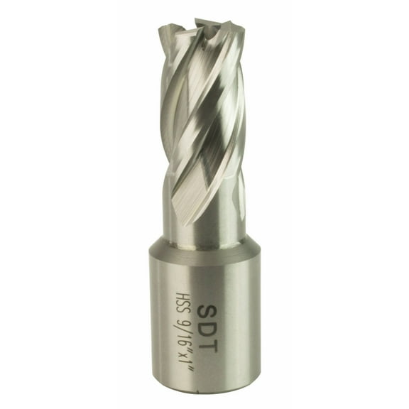 Steel Dragon Tools 9/16" x 1" HSS Annular Cutter with 3/4" Weldon Shank